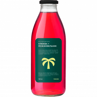 Морс Клюква + Можжевельник